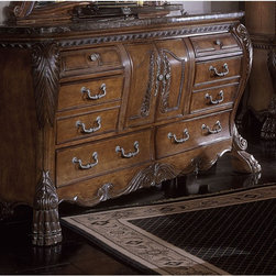 AICO Furniture - Eden Dresser in Amaretto - 60050 - Closeout - Bedroom Products