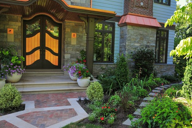 Inspiration for a contemporary entryway remodel in Philadelphia