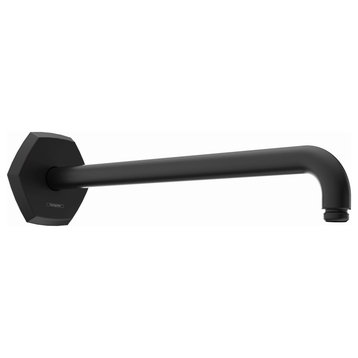 Hansgrohe 04833 Locarno 15" Wall Mounted Shower Arm - Matte Black