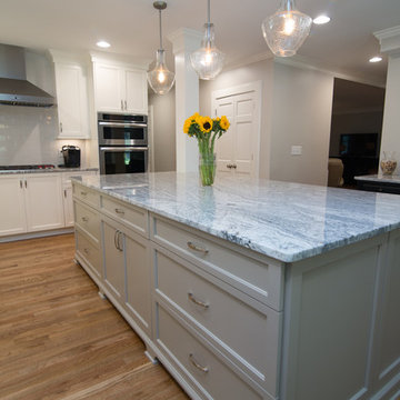 A Fresh new kitchen and keeping room for a 1980's Atlanta Home