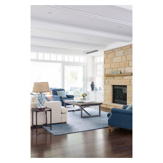 Mosman Residence - Beach Style - Living Room - Sydney - by Stritt ...
