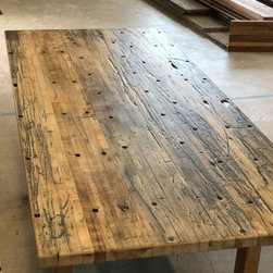 Kitchen Table using reclaimed wood - Products