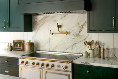 Inspiration for a large transitional kitchen remodel in Philadelphia