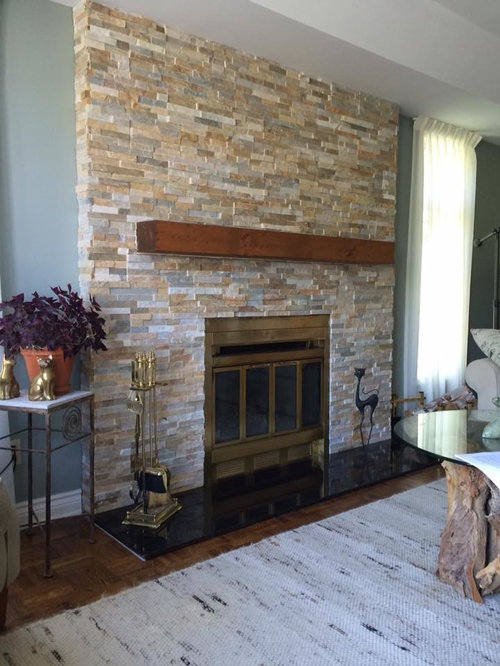 Transitional Fireplace Upgrade in Ottawa, Ontario