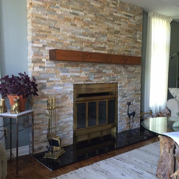 Transitional Fireplace Upgrade in Ottawa, ON