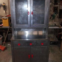Metal Kitchen Hutch - China Cabinets And Hutches