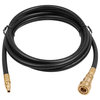 12 FT 1/4-inch Low Pressure Propane Quick-Connect Hose 250PSI Max