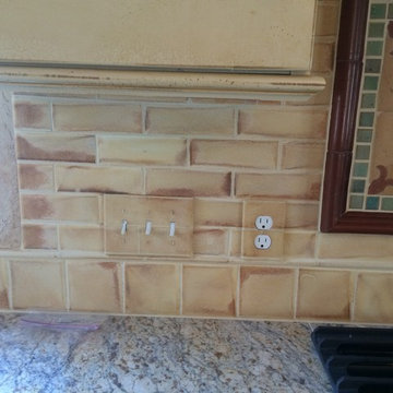 Custom painted switch plates