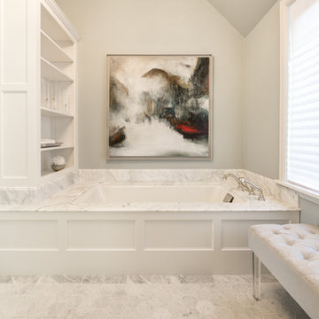 Capital Hill Traditional Townhome Master Bath
