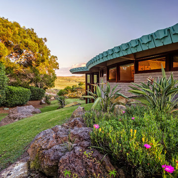 Frank Lloyd Wright Passive Solar Hemicyle Home in Hawaii