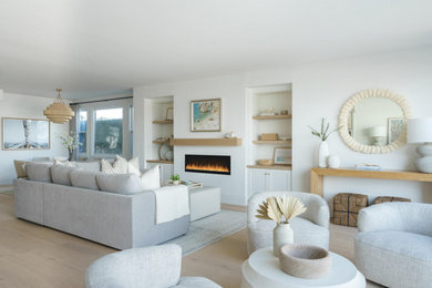 Inspiration for a living room remodel in Orange County