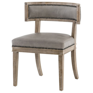 Kensington Carter Dining Chair, Light Gray
