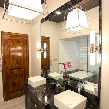 PIETRA ZEBRANO Granite Master Bath