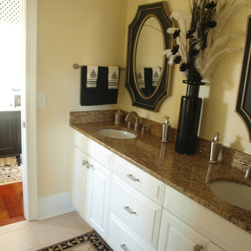 Black and White Jack and Jill Bath