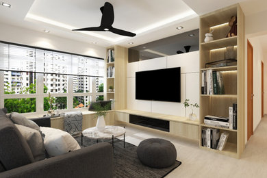 Window nook in living space
