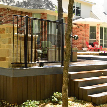Southlake, TX, Pool Deck With Outdoor Kitchen