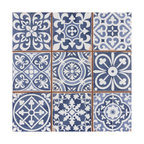 Faenza Azul Ceramic Floor and Wall Tile