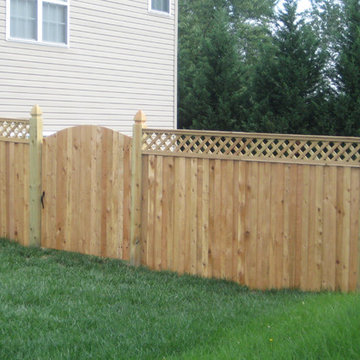Wood Privacy Fence
