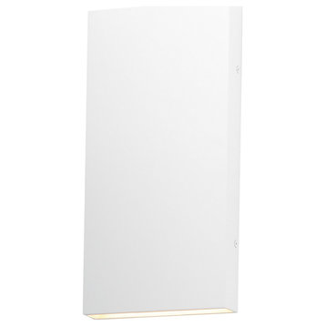 Brik 2-Light LED Wall Sconce in White