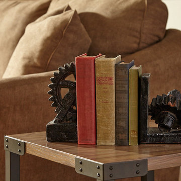 Home Accents Gear Shaped Bookend