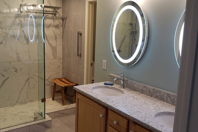Bathroom - transitional bathroom idea in Other