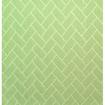 Lime Canvas Green Geometric Contemporary Woven Outdoor Perform Upholstery Fabric