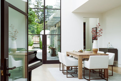 Inspiration for a dining room remodel in Charlotte