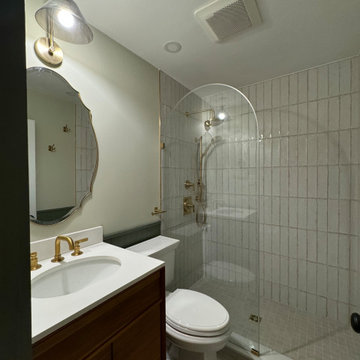 Eclectic Guest Bathroom Remodel – Jersey City, NJ