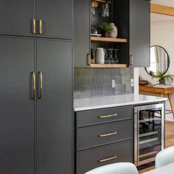 White and Bold with a Hint of Gold