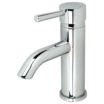 Luxier BSH03-S Single-Handle Bathroom Faucet with Drain, Chrome
