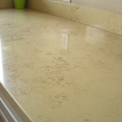 Quartz w/ slight veining/movement - Kitchen Products