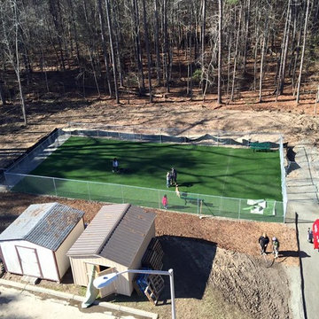 Volunteer work,New dog Park Franklin County Shelter