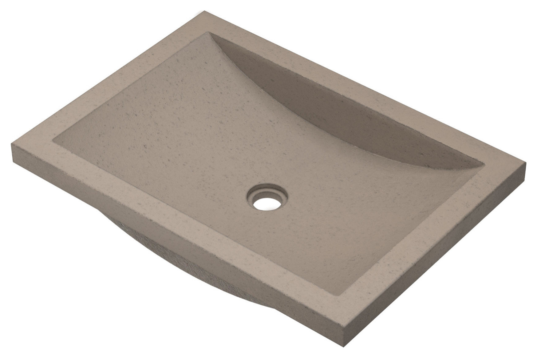 Cabrillo Bathroom Sink, Earth