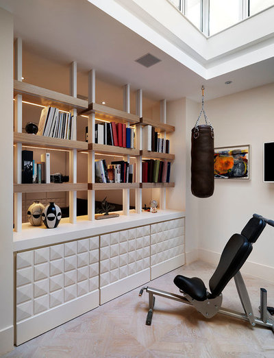 Современный Домашний тренажерный зал by TylerMandic Ltd