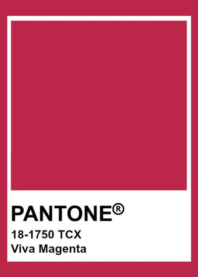 Pantone Selects Vibrant "Viva Magenta" for 2023 Color of the Year