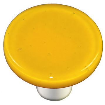 Sunflower Yellow Knob Round, Alum Post