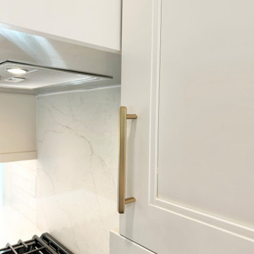 Accessible Beige and Maple Mocha Kitchen Design
