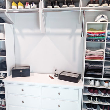 Men's Closet w/Shoe Collection (middle)