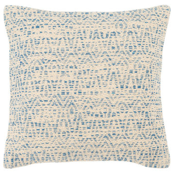 Safavieh Parvati Pillow Blue 18" X 18"