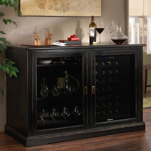 Firenze Mezzo Wine And Spirits Credenza With 28 Bottle Wine