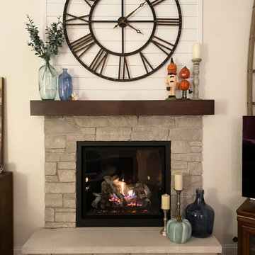 Kitchen & Fireplace Remodel in Crystal Lake