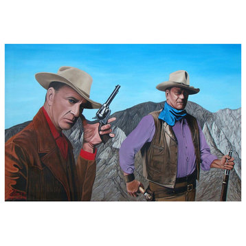 Mike Bennett Coop & Duke #3 Art Print, 24"x36"