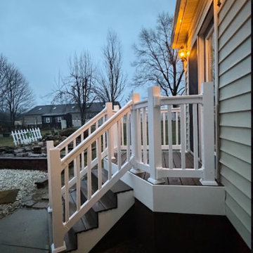 Traditional Wraparound Covered Porch