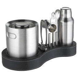 Contemporary Cocktail Shakers And Bar Tool Sets by Kraftware