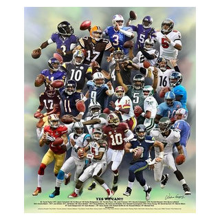 : Wishum Gregory, Steeler Legends - Art Print Poster