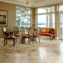 Dining room orange