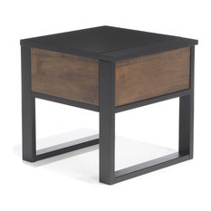 table de chevet industriel