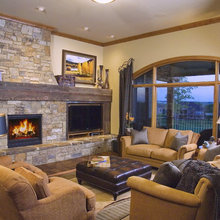 new house fireplace