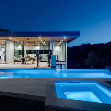 Austin, Texas Modern Home-Alaska White Oak