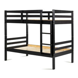 Arizona Twin over Twin Bunk Bed in Java - Bunk Beds